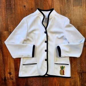 Vintage 1970s Pineapple‎ Patch Jacket